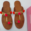 A Ethnic Kolhapuri Shoes In Golden