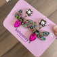 Sparkle Butterfly Earrings In Multi