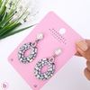 Moment  Earrings In Light Blue