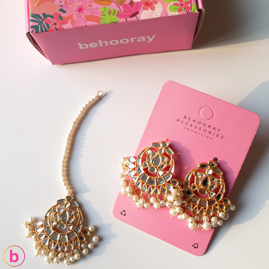 Chahat Bindia and Earrings Set