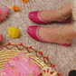 Ethnic Pair of Payals In Golden